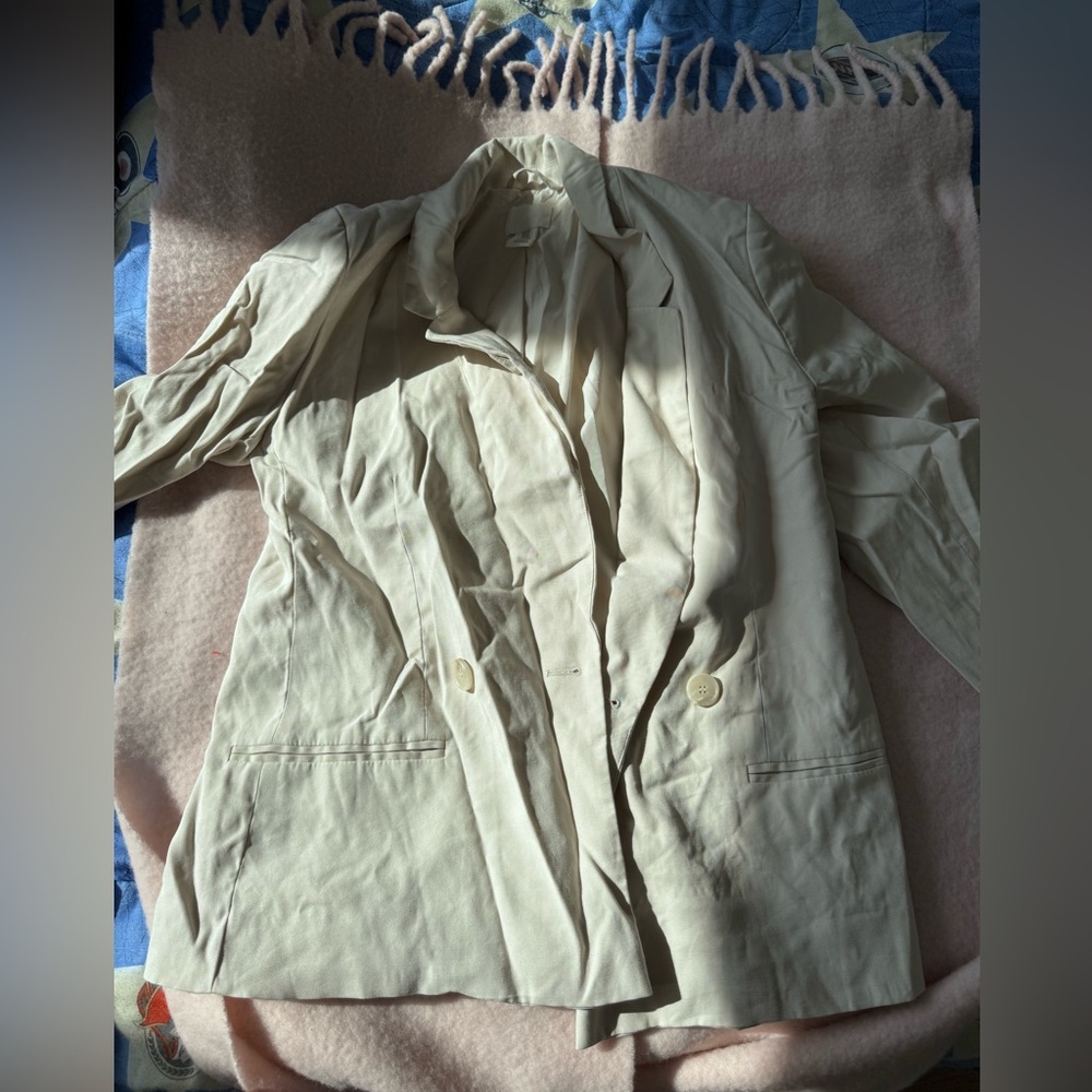 H&M Cream Spring Blazer